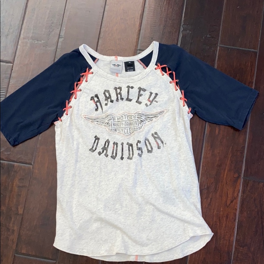 Harley Davidson women’s raglan sleeve top